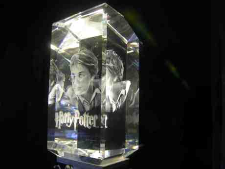 Harry Potter hos Chrystal Memories. Östra Larmgatan lördag 19 januari 2013 kl 19.32. 