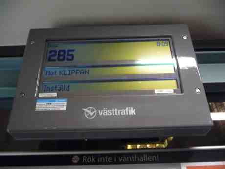 Färjestrejk 1. Lilla Bommen måndag 4 november 2013 kl 18:11.